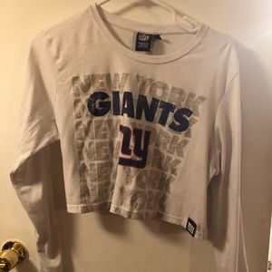 NYG crop tee